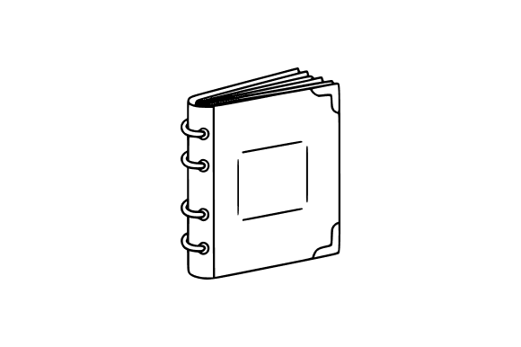 Blank Book Clip Art Graphics and Illustrations Review