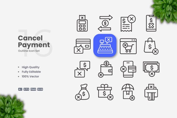 Cancel Payment Icons: Essential Graphics for Modern Branding