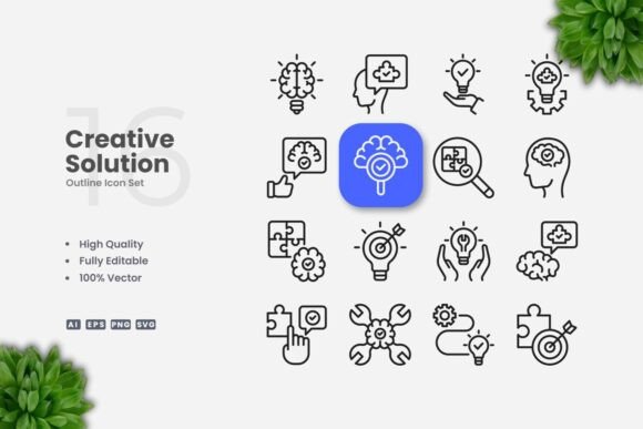 Creative Solution Icons: A Practical Review for Graphics and Icons Sellers